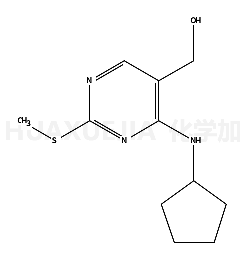 4-(环戊基氨基)-2-(甲基硫代)-5-嘧啶甲醇