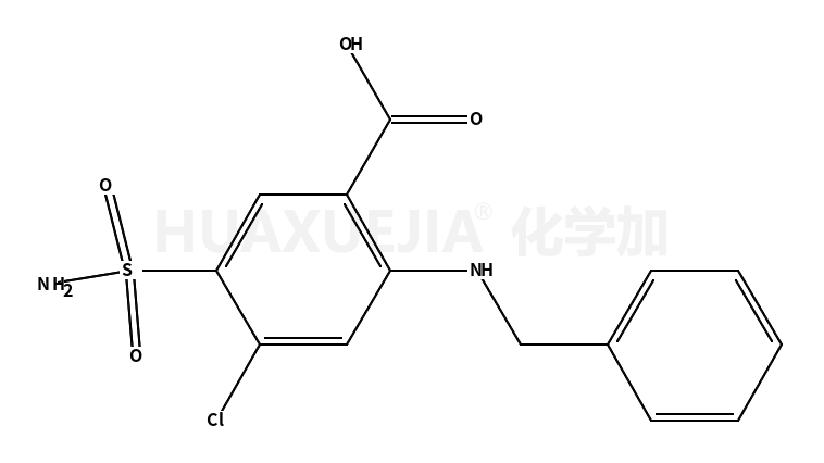 N-苯甲基-4-氯-5-氨磺酰邻氨基苯甲酸