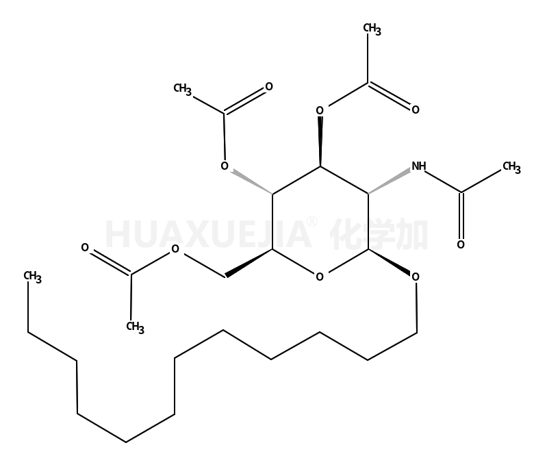 十二烷基-2,3,4,6-四-氧-乙酰基-β-D-吡喃氨基葡萄糖苷
