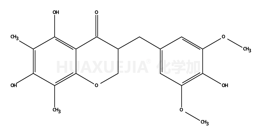 5,​7-​二羟基-​6,​8-​二甲基-​3-​(4'-羟基-​3',​5'-二甲氧基苯基)​色满酮