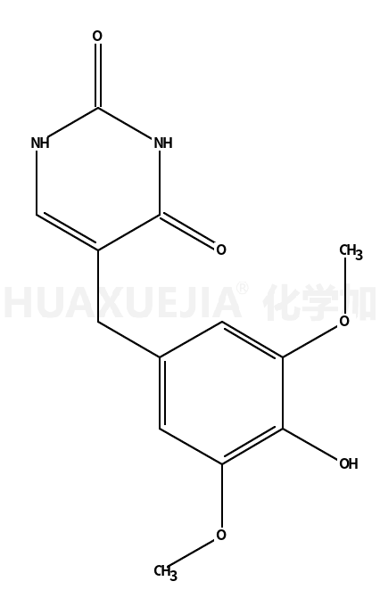 5-(4-hydroxy-3,5-dimethoxybenzyl)uracil