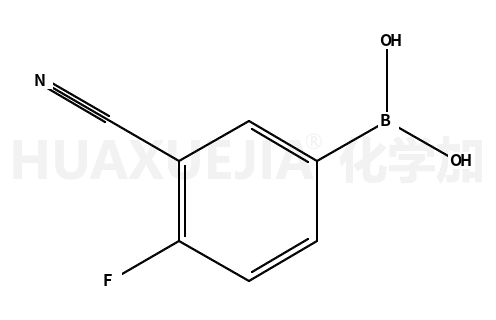 3-氰基-4-氟苯基硼酸(含有数量不等的酸酐)