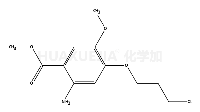 2-氨基-4-(3-氯丙氧基)-5-甲氧基苯甲酸甲酯