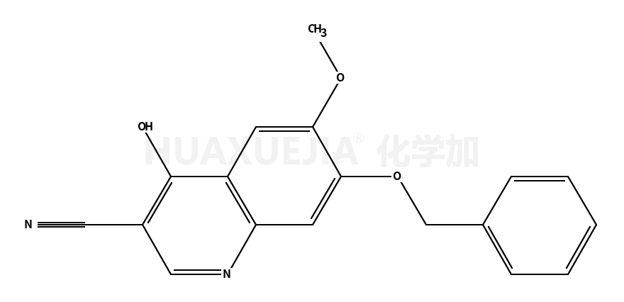 7-(Benzyloxy)-4-hydroxy-6-methoxyquinoline-3-carbonitrile