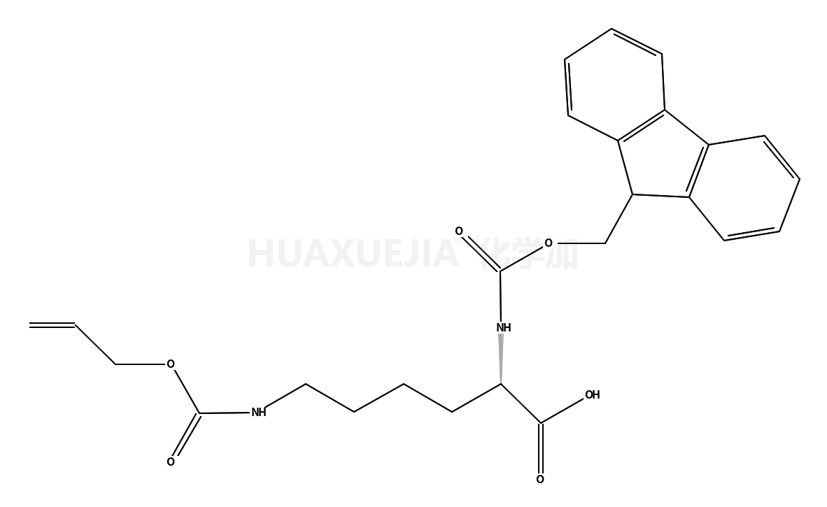 N-Fmoc-N’-烯丙氧基羰基-D-赖氨酸