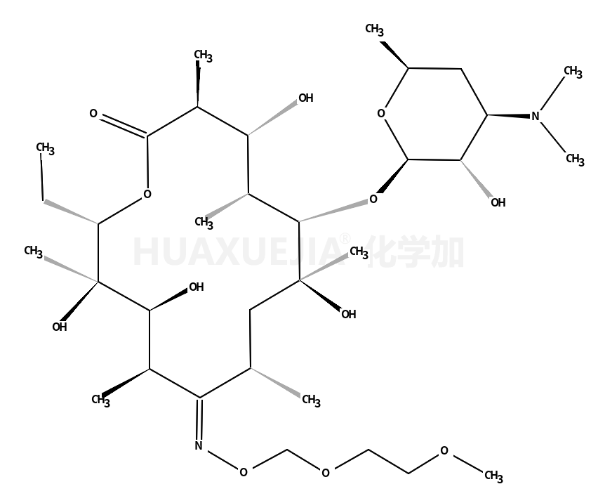 (3R,4S,5S,6R,7R,9R,10E,11S,12R,13S,14R)-6-[(2S,3R,4S,6R)-4-(dimethylamino)-3-hydroxy-6-methyloxan-2-yl]oxy-14-ethyl-4,7,12,13-tetrahydroxy-10-(2-methoxyethoxymethoxyimino)-3,5,7,9,11,13-hexamethyl-oxacyclotetradecan-2-one