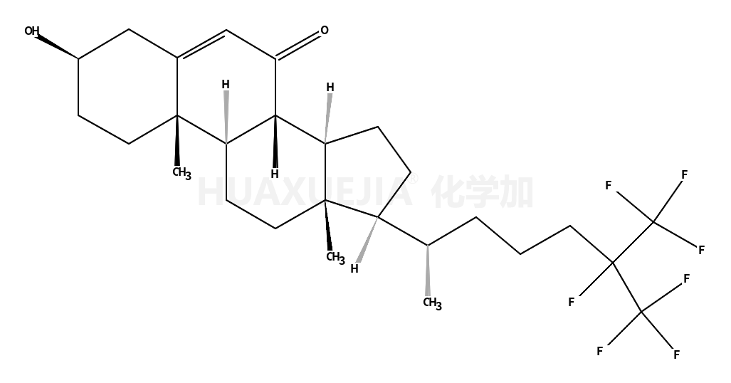 25,26,26,26,27,27,27-heptafluoro-7-ketocholesterol