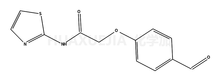 2-(4-formylphenoxy)-N-(1,3-thiazol-2-yl)acetamide