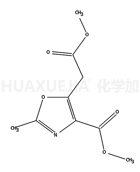 5-(2-甲氧基-2-氧代乙基)-2-甲基噁唑-4-羧酸甲酯