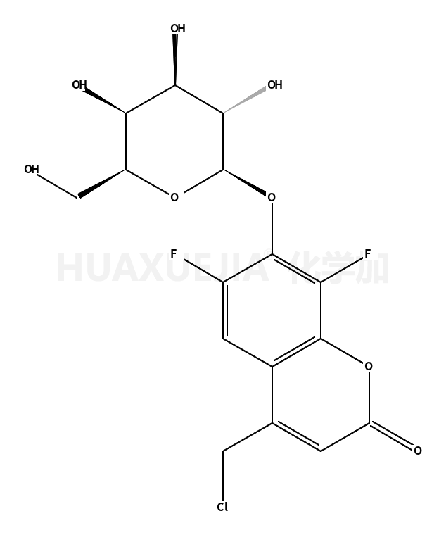 4-氯甲基-6,8-二氟伞形酮-beta-d-吡喃葡糖