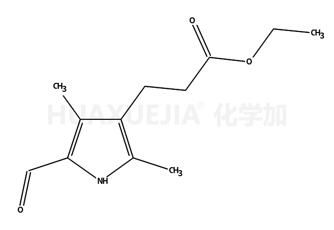 3-(2-乙氧基羰基乙基)-2,4-二甲基-5-甲酰基吡咯