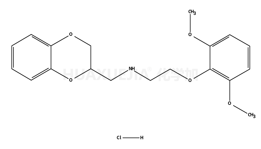 2-[(2,6-二甲氧基苯氧乙基)氨基甲基]-1,4-苯并二烷 盐酸盐