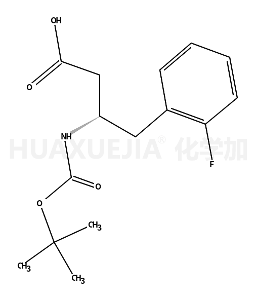 (R)-N-叔丁氧羰基-3-氨基-4-(2-氟苯基)丁酸