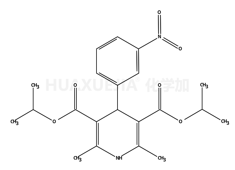 3,5-diisopropyl 1,4-dihydro-2,6-dimethyl-4-(3-nitrophenyl)-3,5-pyridinedicarboxylate