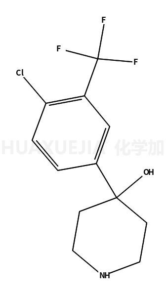 4-[4-氯-3-(三氟甲基)苯基]-4-哌啶醇