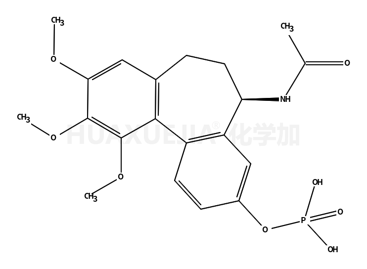(5S)-5-Acetamido-9,10,11-trimethoxy-6,7-dihydro-5H-dibenzo[a,c][7 ]annulen-3-yl dihydrogen phosphate