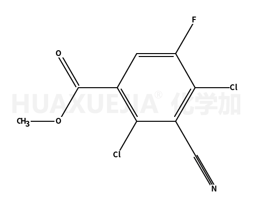 methyl 2,4-dichloro-3-cyano-5-fluorobenzoate