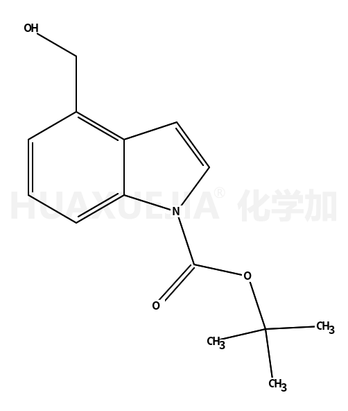 N-boc-4-羟基甲基 吲哚