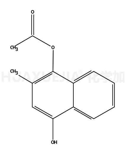 萘-1,4-二醇,1-邻-乙酰基-2-甲基-