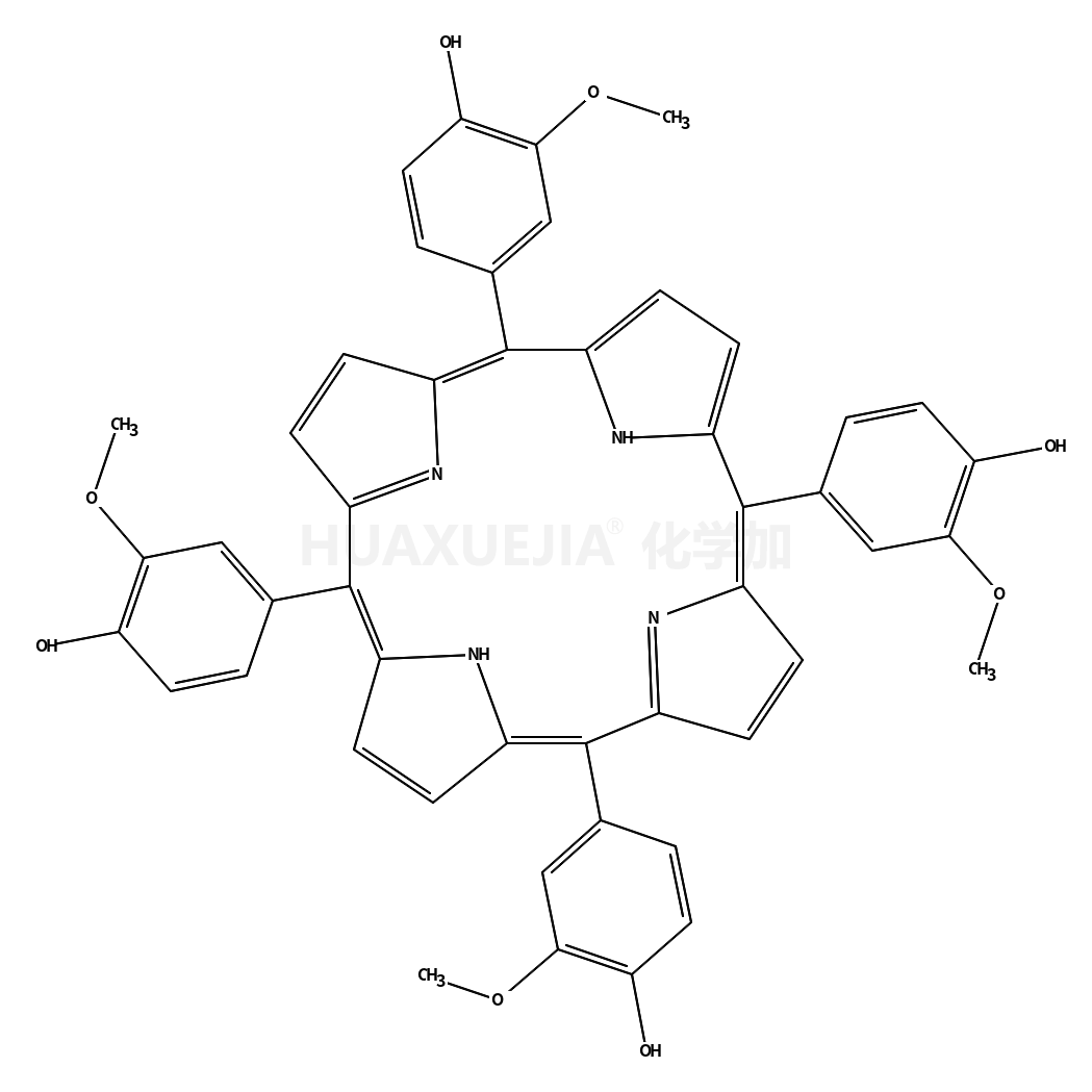 4,4',4'',4'''-(5,10,15,20-Porphyrintetrayl)tetrakis(2-methoxyphen ol)