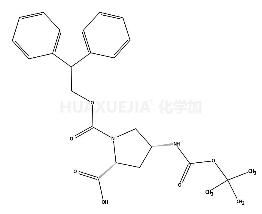 Boc-(2S,4S)-4-amino-1-Fmoc-pyrrolidine-2-carboxylic acid