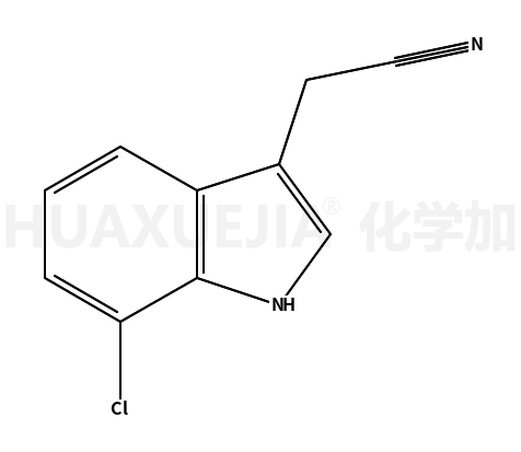 2-(7-chloro-1H-indol-3-yl)acetonitrile