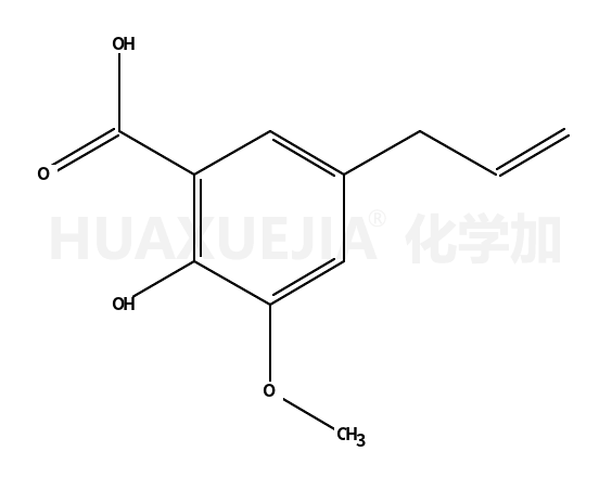 5-烯丙基-2-羟基-3-甲氧基苯甲酸