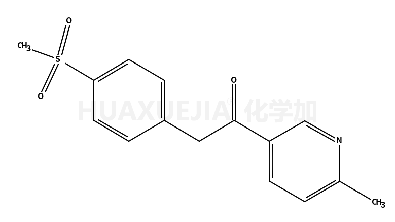 2-(4-甲磺酰基苯基)-1-(6-甲基吡啶-3-基)-乙酮