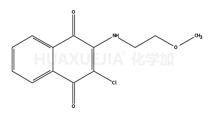 2-氯-3-((2-甲氧基乙基)氨基)萘-1,4-二酮