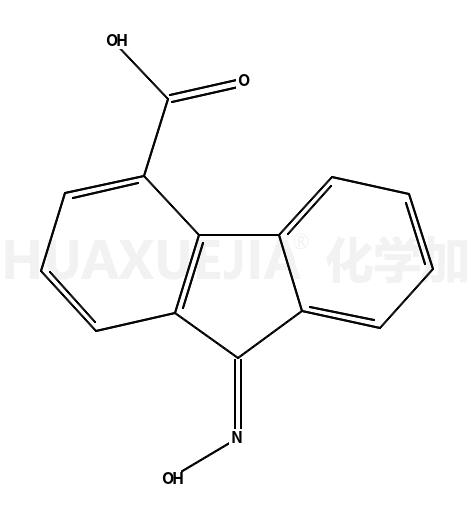 9-OXO-9-OXIME-FLUORENE-4-CARBOXYLIC ACID