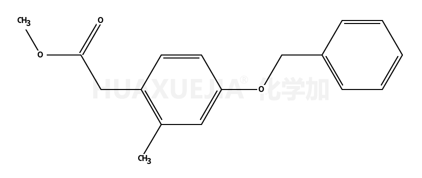 2-甲基-4-苄氧基苯基乙酸甲酯
