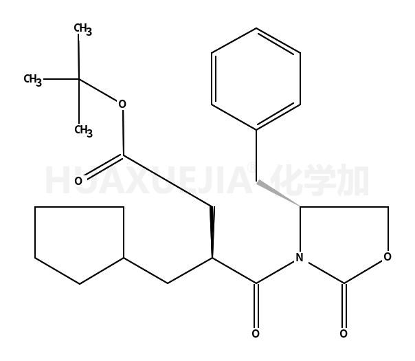 (R)-tert-butyl 4-((S)-4-benzyl-2-oxooxazolidin-3-yl)-3-(cyclopentylmethyl)-4-oxobutanoate