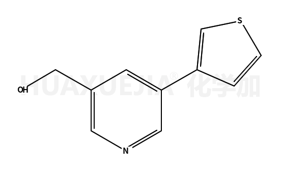 (5-thiophen-3-ylpyridin-3-yl)methanol