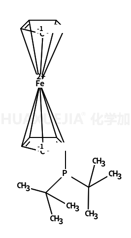 Di-tert-butylphosphinoferrocene，95%