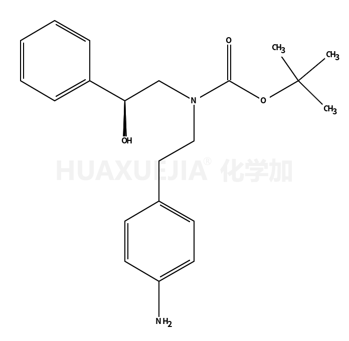 N-[2-(4-氨基苯基)乙基]-N-[(2R)-2-羟基-2-苯基乙基]氨基甲酸叔丁酯