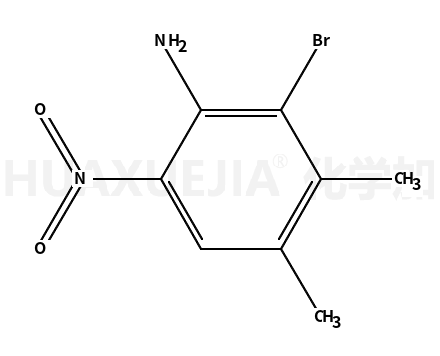 2-溴-3,4-二甲基-6-硝基苯胺