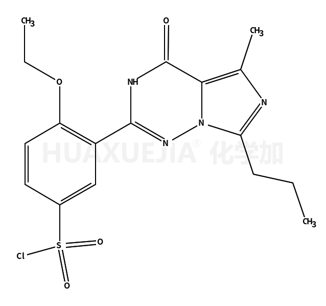 4-乙氧基-3-(5-甲基-4-氧代-7-丙基-3,4-二氢-咪唑并[5,1-f][1,2,4]-噻嗪-2-基)苯-磺酰氯