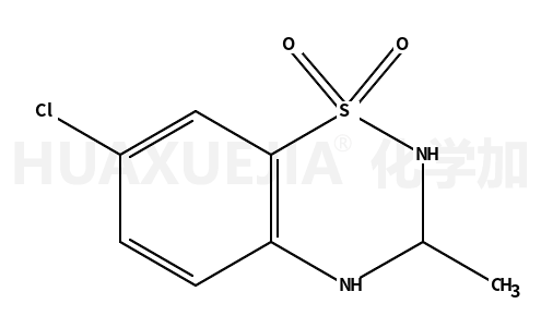 7-氯-3-甲基-3,4-二氢-2H-1,2,4-苯并噻二嗪 1,1-二氧化物