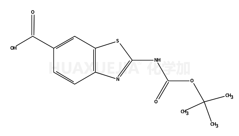 2-N-叔丁氧基羰基氨基苯并噻唑-6-羧酸