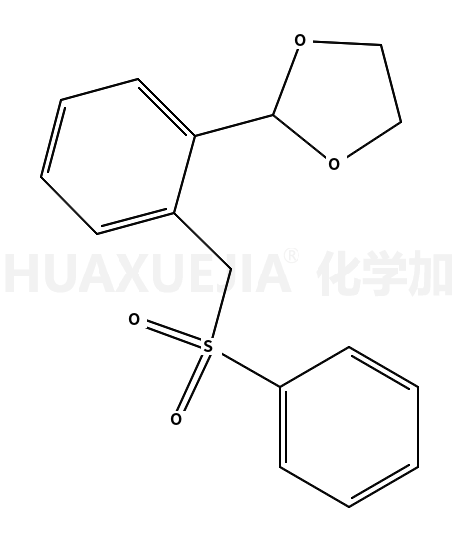 2-[2-(苯磺酰甲基)苯基]-1,3-二氧戊环