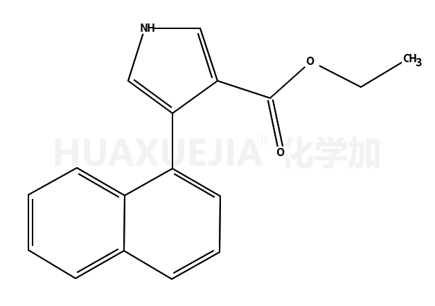 ethyl 4-naphthalen-1-yl-1H-pyrrole-3-carboxylate
