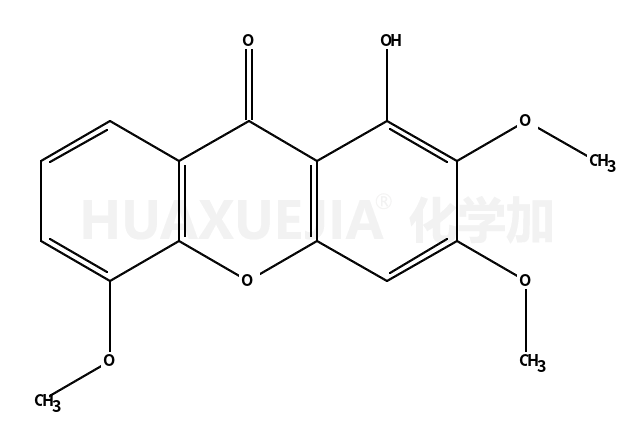 1-HYDROXY-2,3,5-TRIMETHOXYXANTHONE