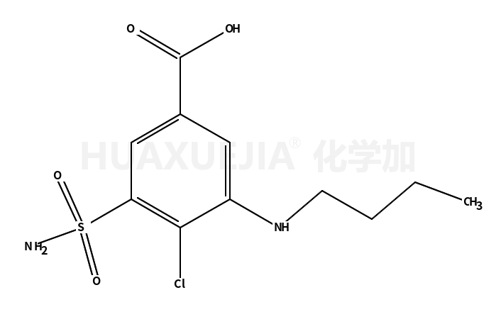 3-(butylamino)-4-chloro-5-sulfamoylbenzoic acid