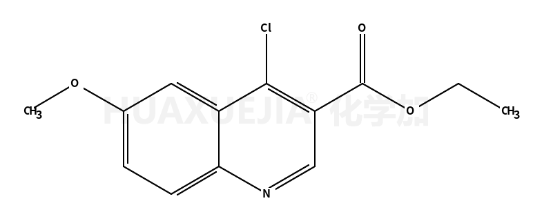 4-氯-6-甲氧基喹啉-3-甲酸乙酯