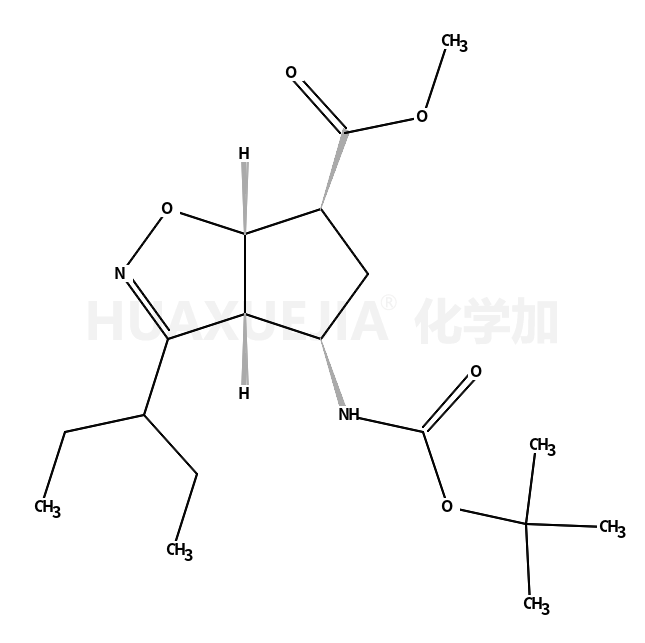 (3aR,4R,6S,6aS)-4-[叔丁氧羰基氨基]-3-(1-乙基丙基)-3a,5,6,6a-四氫-4H-環(huán)戊并[d]異惡唑-6-羧酸甲酯