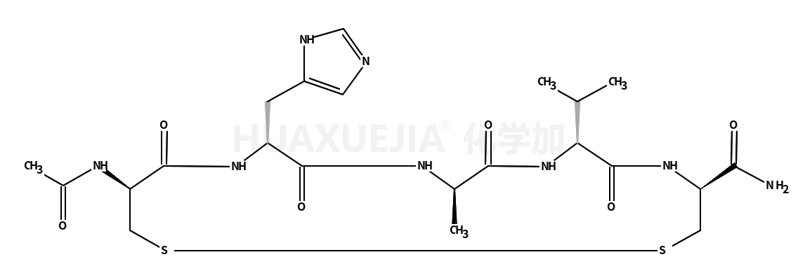 (4R,7S,10S,13S,16R)-16-acetamido-13-(1H-imidazol-5-ylmethyl)-10-methyl-6,9,12,15-tetraoxo-7-propan-2-yl-1,2-dithia-5,8,11,14-tetrazacycloheptadecane-4-carboxamide