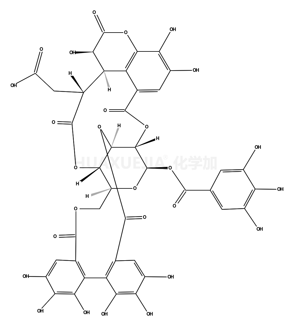 1-O-galloyl-2,4-O-chebuloyl-3,6-O-HHDP-β-D-glucose