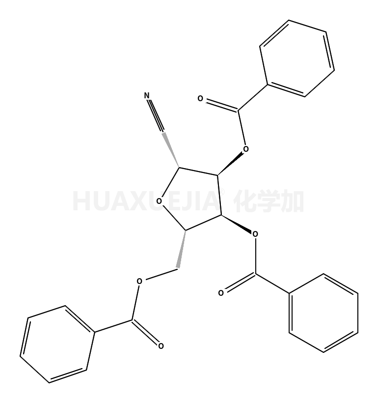 1-氰基-2,3,5-三苯甲酰氧基-β-D-呋喃核糖