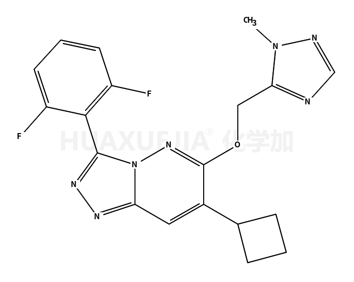 7-Cyclobutyl-3-(2,6-difluorophenyl)-6-[(1-methyl-1H-1,2,4-triazol -5-yl)methoxy][1,2,4]triazolo[4,3-b]pyridazine