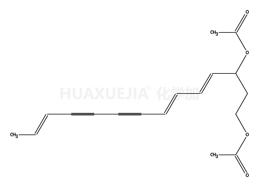 (4E,6E,12E)-十四碳三烯 -8,10-二炔-1,3-二乙酸酯